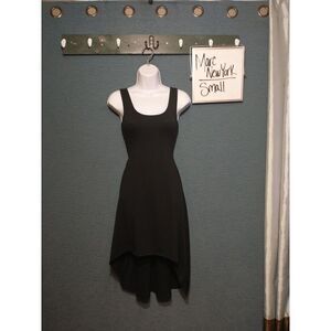 Marc New York casual black cotton dress small